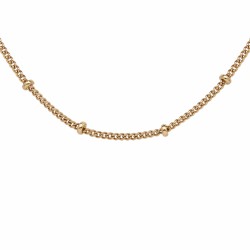 Gourmette plaqué 42 cm - 611288