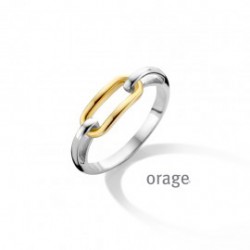 Ring bicolor zilver - 610777