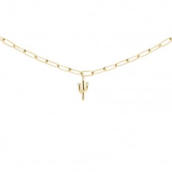 Ketting geelkleurig Arizona West gold U - 609280