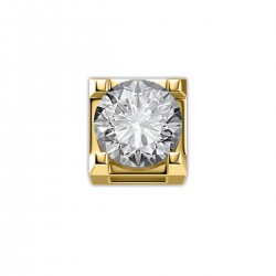Element geel goud met diamant 0.05ct - 611624