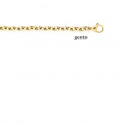 Armband geelkleurig staal - 611635